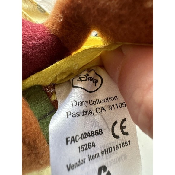 Disney Zootopia Nick Wilde Fox Plush 13” Semi Flat Stuffed Animal Rare Design - Picture 7 of 7